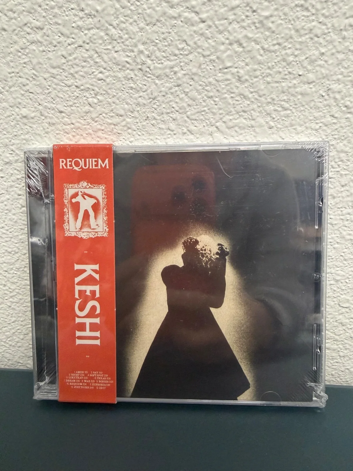 Keshi Requiem CD Autographed Signed NEW Sealed Minor Scratches, image 2