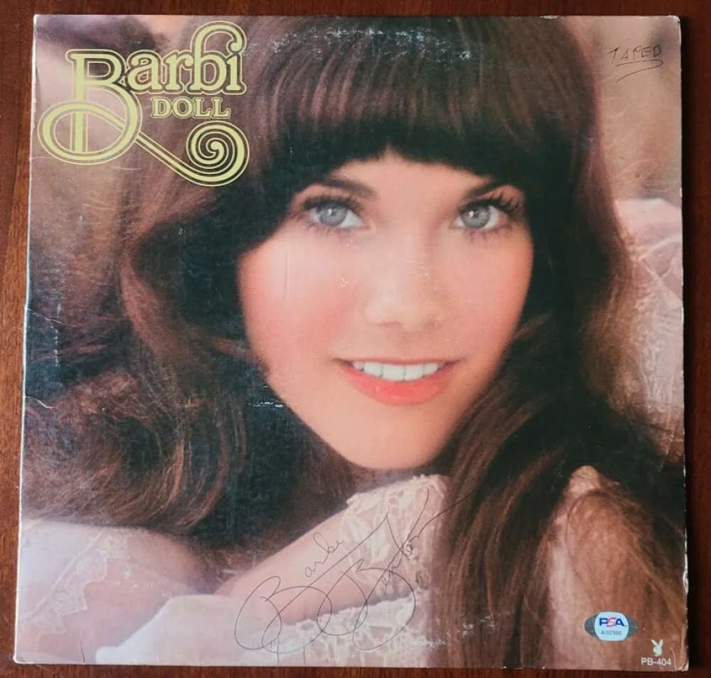 Barbi Benton — Barbi Benton JSA Coa Signed Barbi Doll Album Cover Autograph