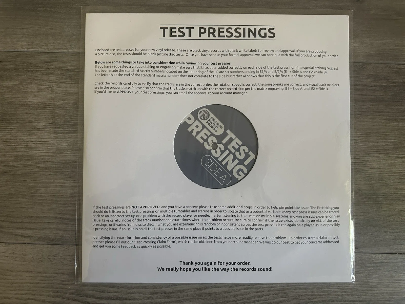 BLU & EXILE- TIME HEALS EVERYTHING (SIGNED TEST PRESSES) - NEW - IN HAND, image 3