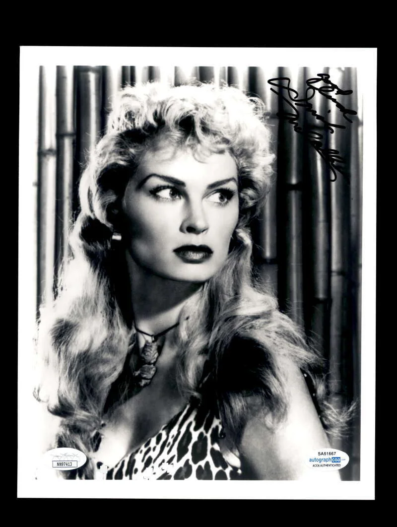 Irish McCalla — Irish McCalla JSA Coa Signed 8x10 Photo Autograph