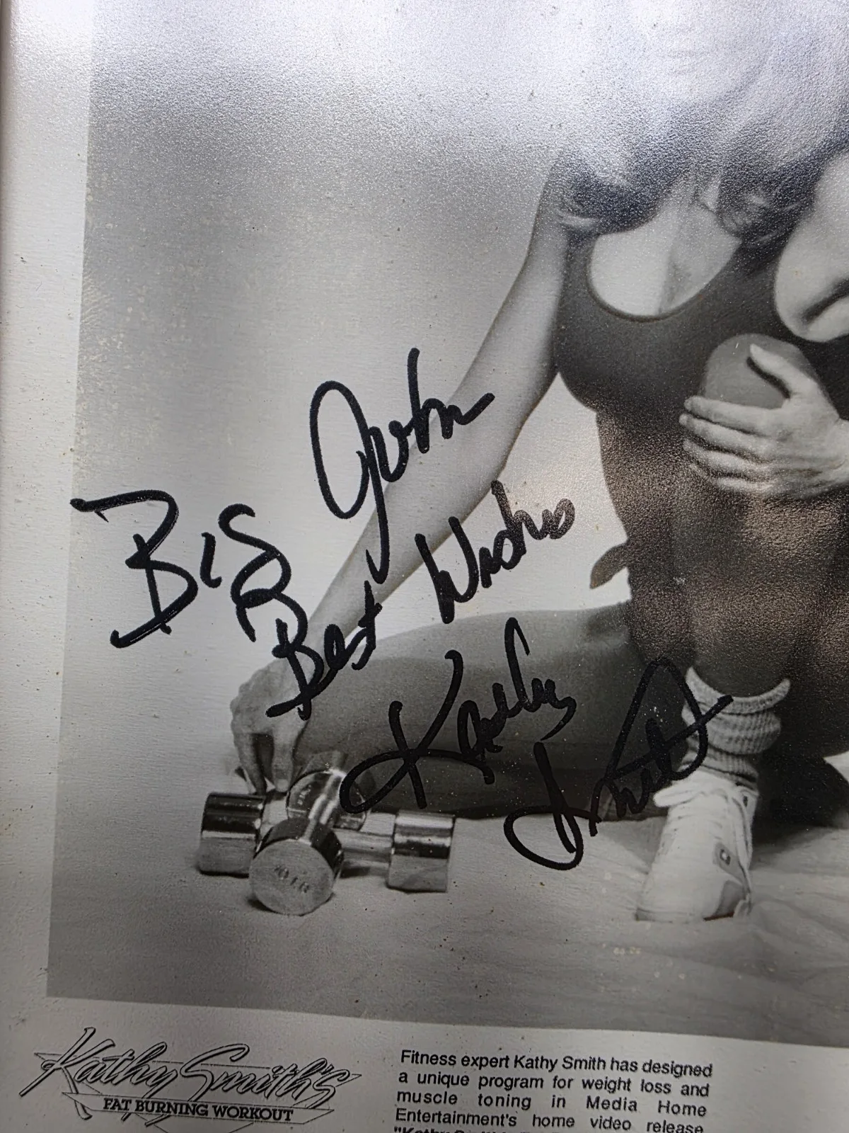Autographed Framed 8x10 Mistress Jacqueline, Kathy Smith, Heidi Lee Morgan, изображение 3