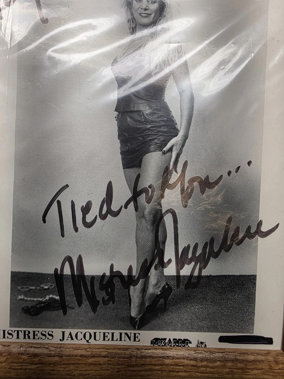 Autographed Framed 8x10 Mistress Jacqueline, Kathy Smith, Heidi Lee Morgan, изображение 5