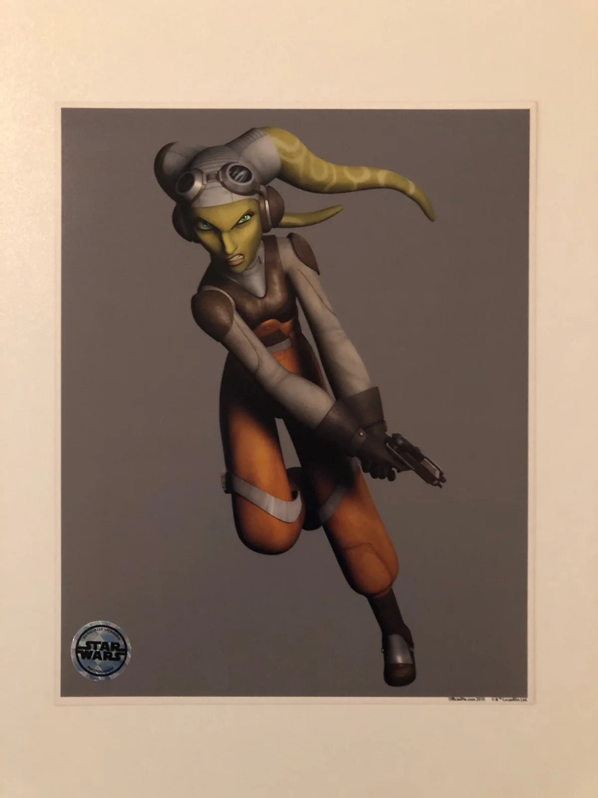 Star Wars Rebels OPX Official Pix 8x10 HERA [b] Photograph Blank Unsigned, image 2