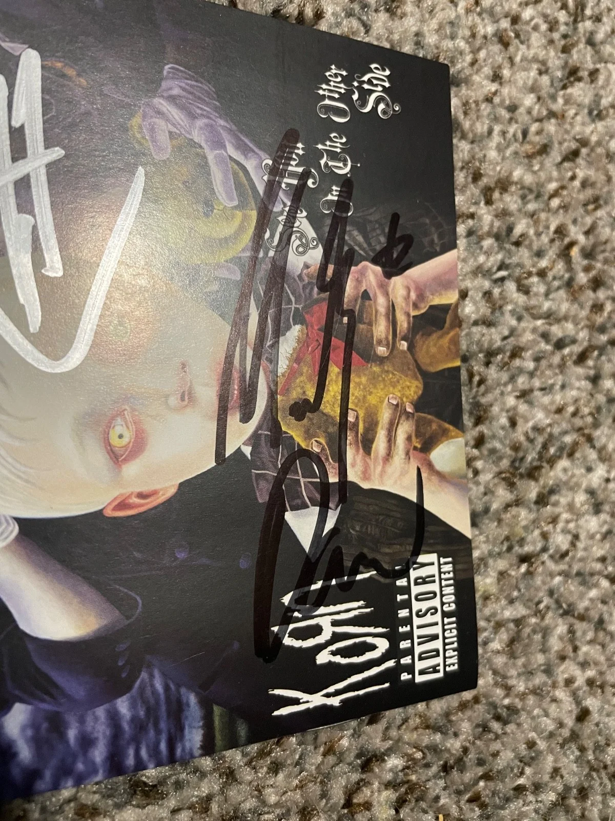 Korn See You On The Other Side signed cd cover/ jd,Munky,David,fieldy, image 2