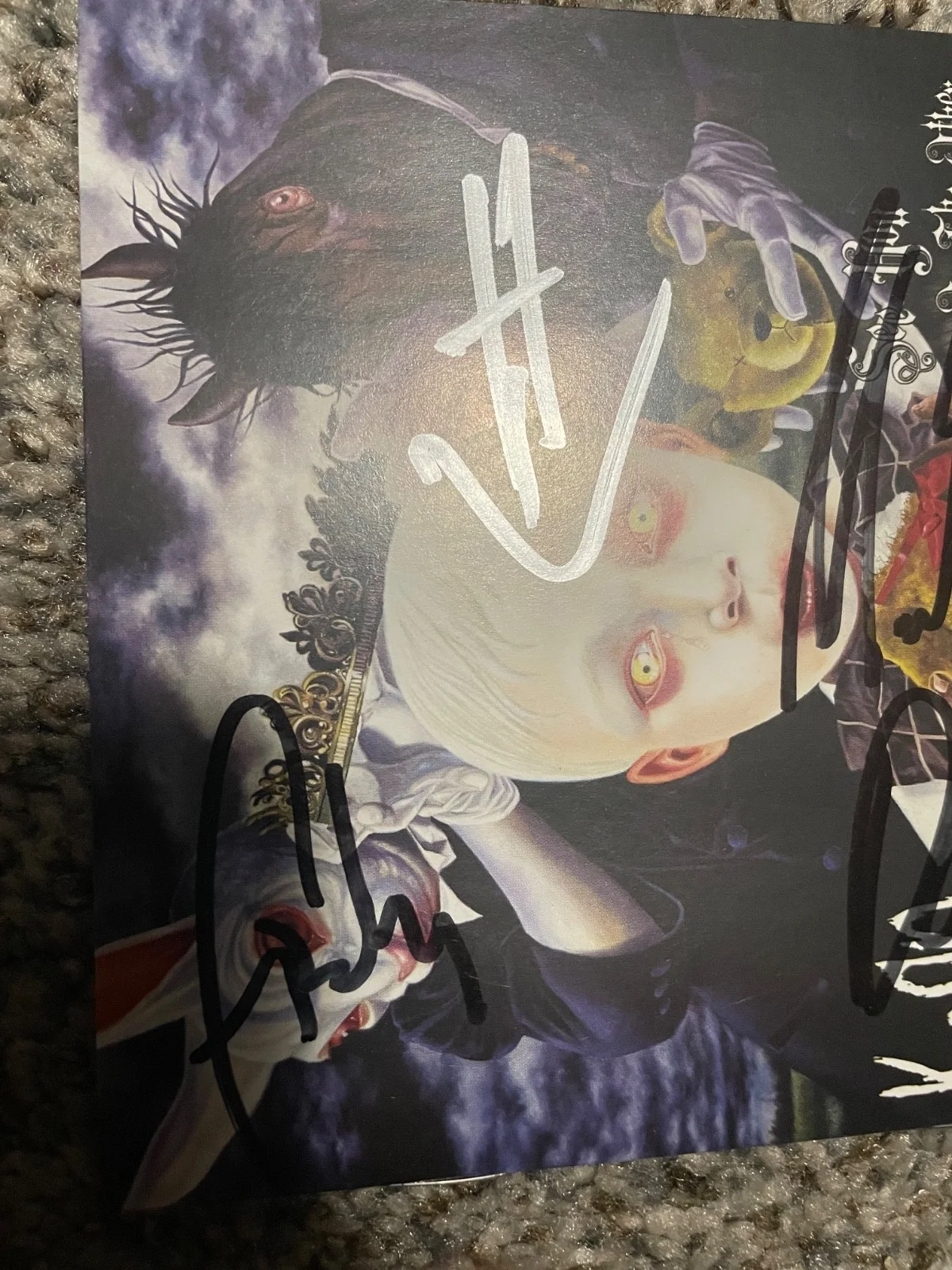 Korn See You On The Other Side signed cd cover/ jd,Munky,David,fieldy, image 3