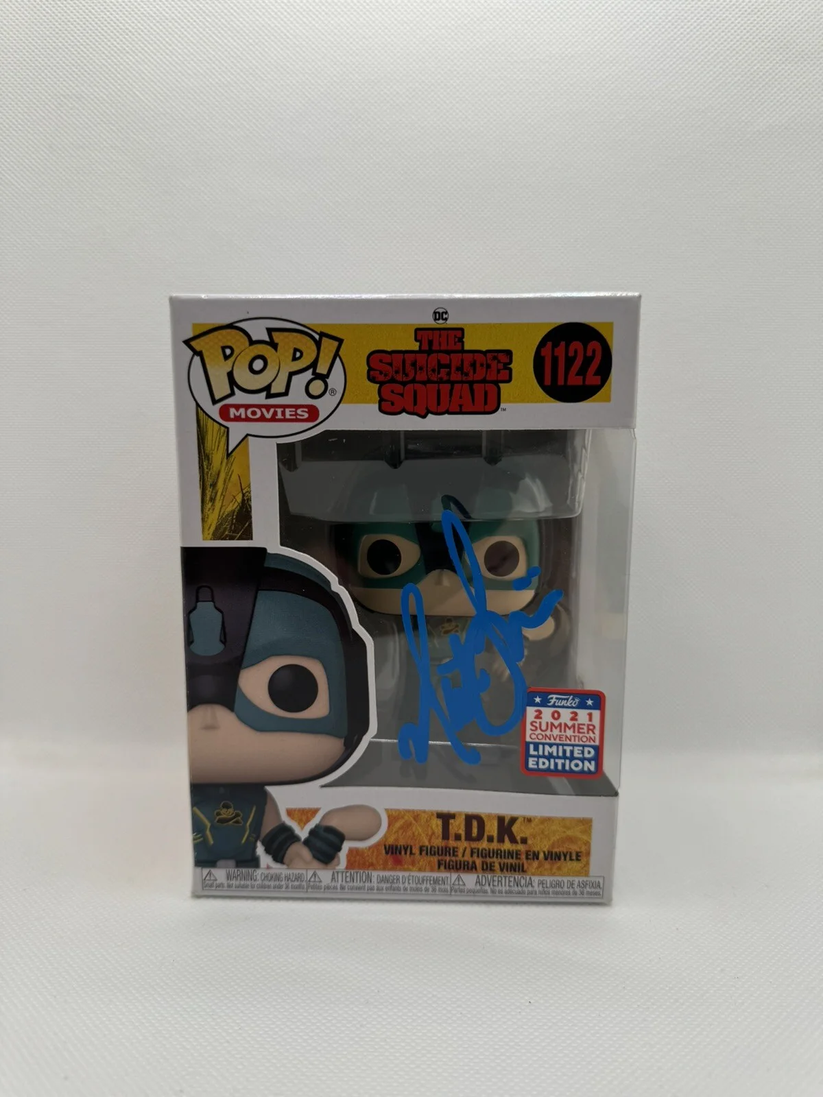 Nathan Fillion — Nathan Fillion Signed Autographed TDK Suicide Squad Funko Pop 1122 Psa/Dna Coa