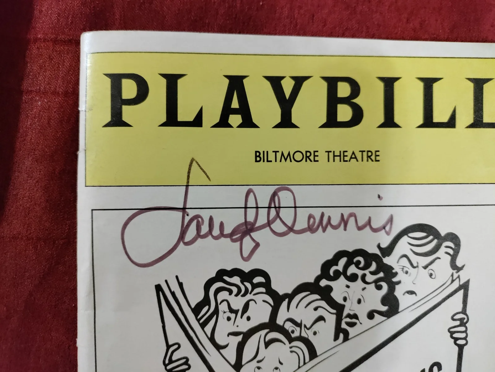 Sandy Dennis, Joyce Van Patten, Jack Gilford, Hope Lange — The Supporting Cast - 1981 - Biltmore Theatre NYC SIGNED Sandy Dennis and 3 more, image 2