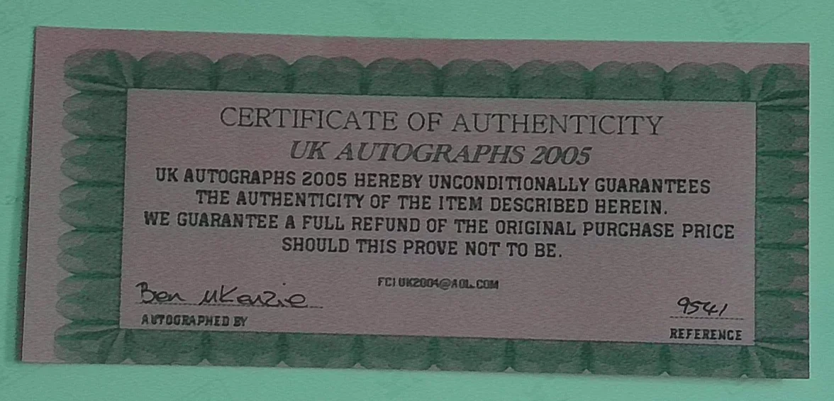 BenMckenzie — Ben McKenzie signed color 8x10 "The O.C.", image 3