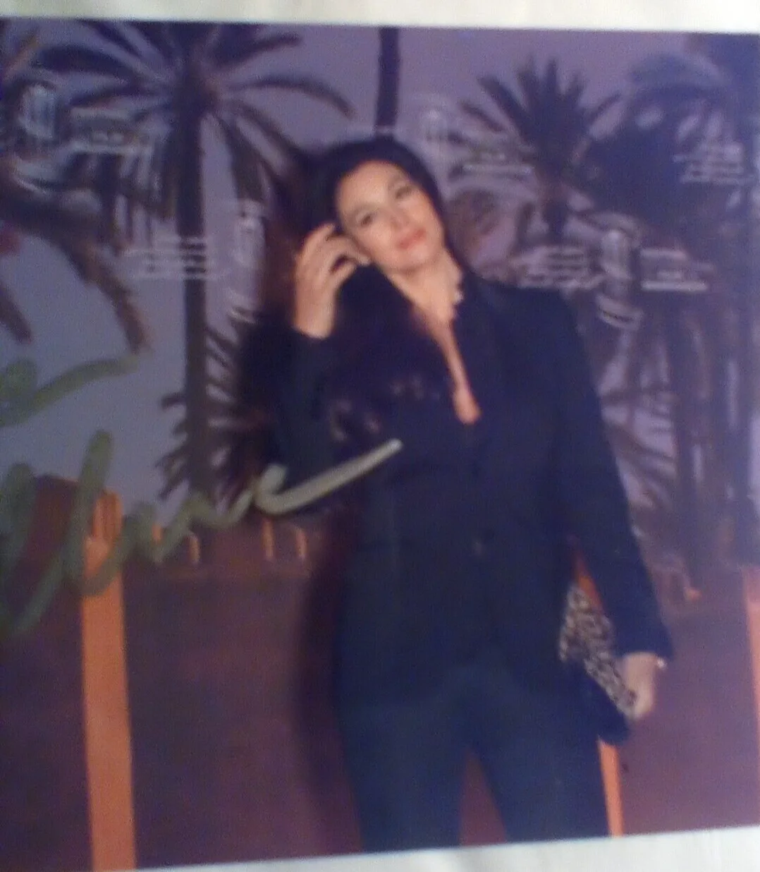 Monica Bellucci — Monica Bellucci 6x4 signed photo, 2012 Marrakech Int'l Film Fstvl clutch, изображение 5