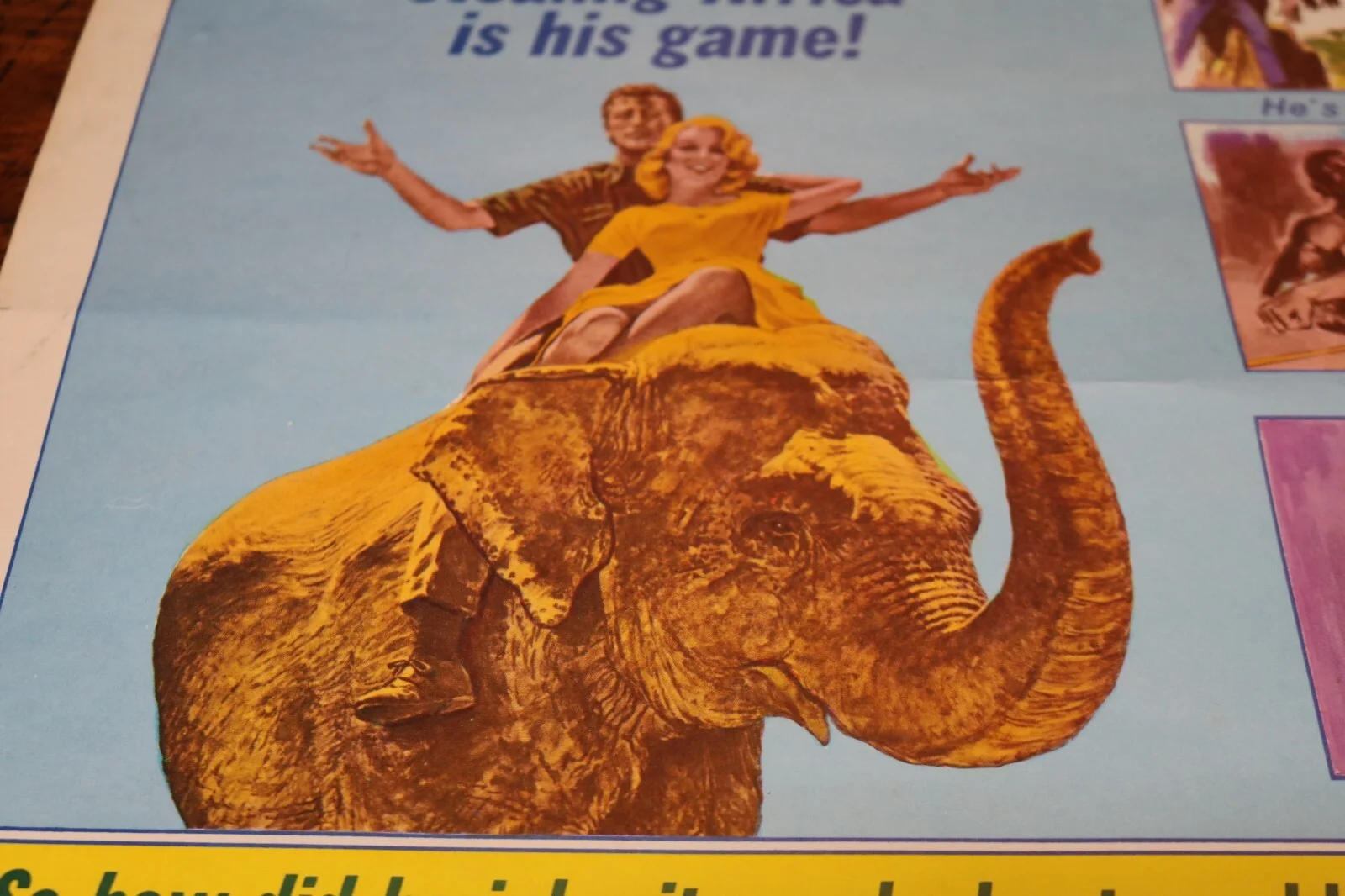 MISTER MOSES Movie Poster Original Vintage 1965 Robert Mitchum United Artists, изображение 5
