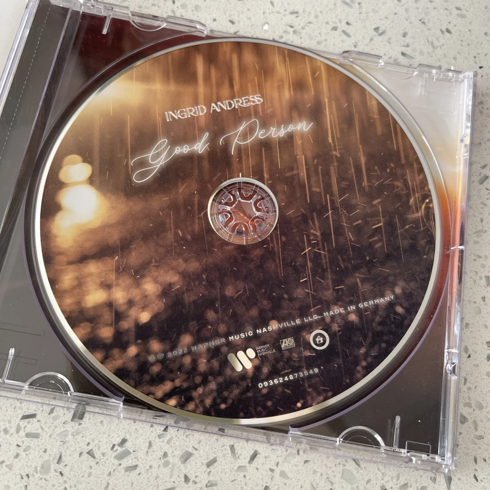 INGRID ANDRES signed (GOOD PERSON) Cd Cover autographed, image 3