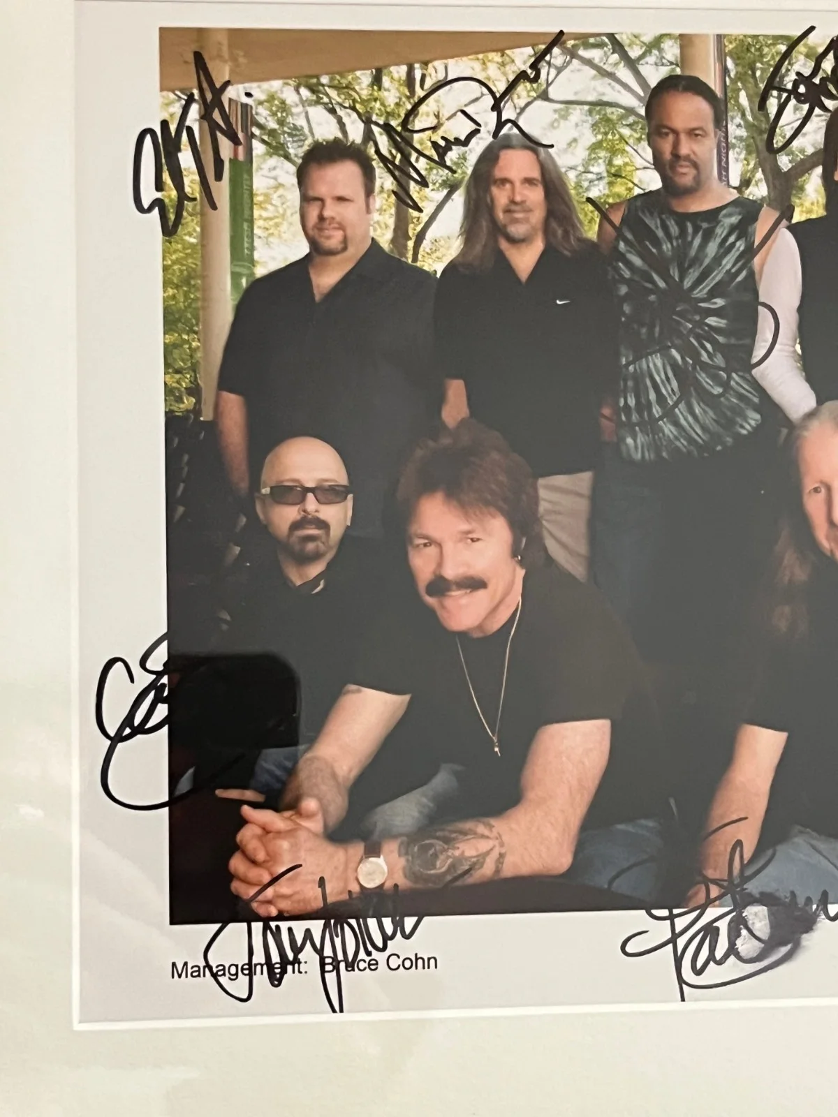 THE DOOBIE BROTHERS HAND SIGNED AUTOGRAPHED PHOTO 8x10, image 2