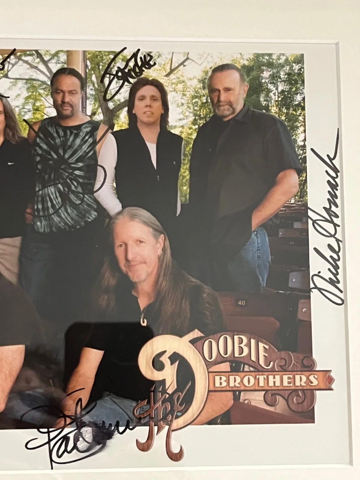 THE DOOBIE BROTHERS HAND SIGNED AUTOGRAPHED PHOTO 8x10, image 3