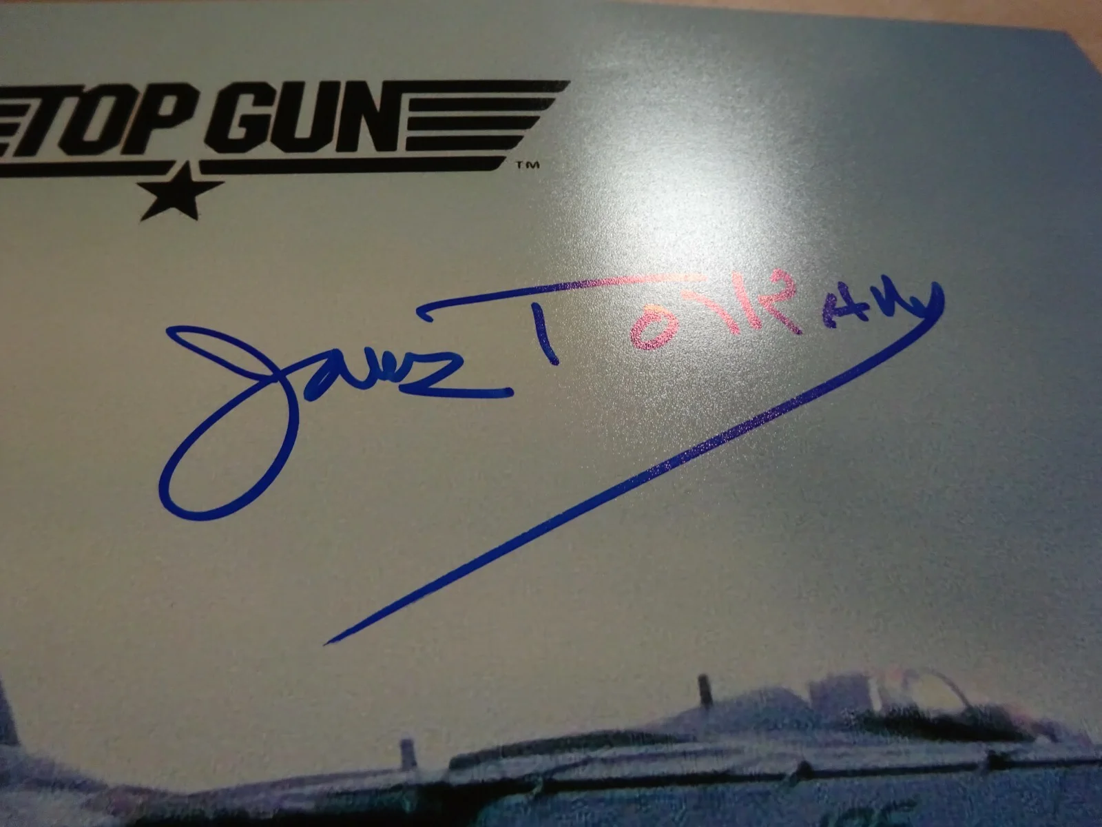 James Tolkan — Signed JAMES TOLKAN Autographed TOP GUN 11"X14" Photo BECKETT BAS COA, image 5