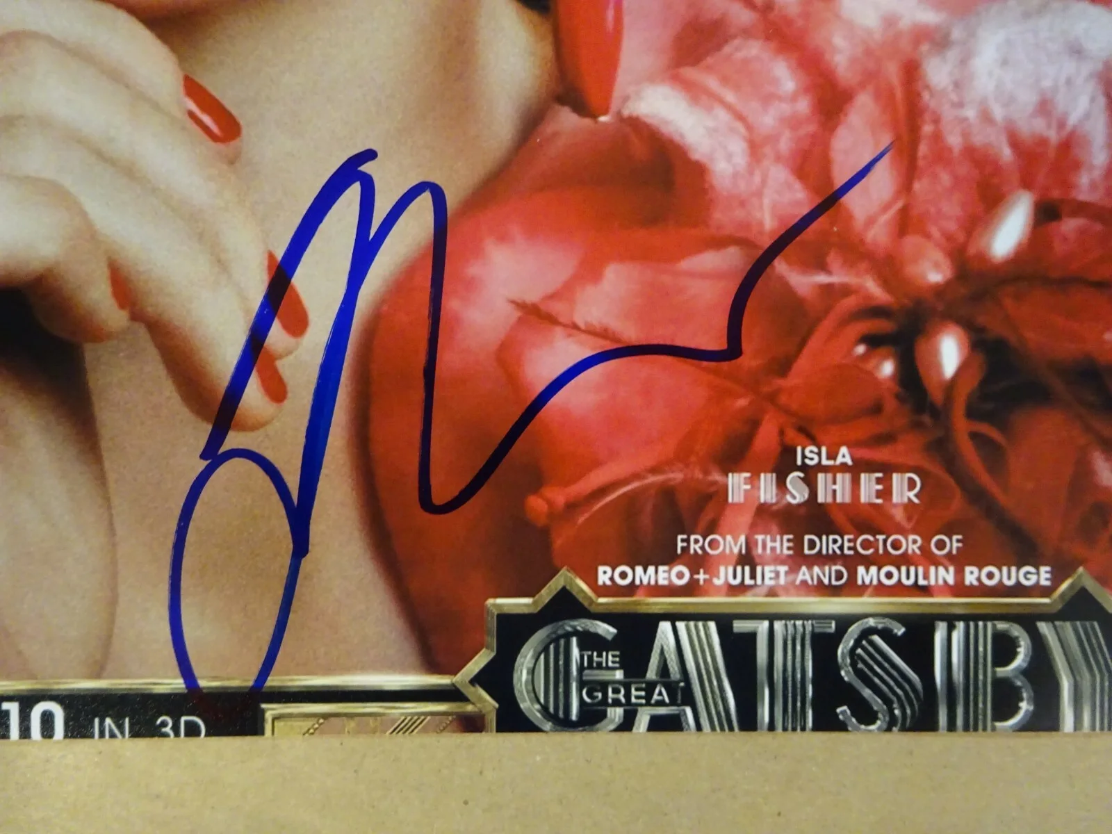 Isla Fisher — Signed ISLA FISHER Autographed The Great Gatsby 11X14 Photo BECKETT BAS COA, изображение 3