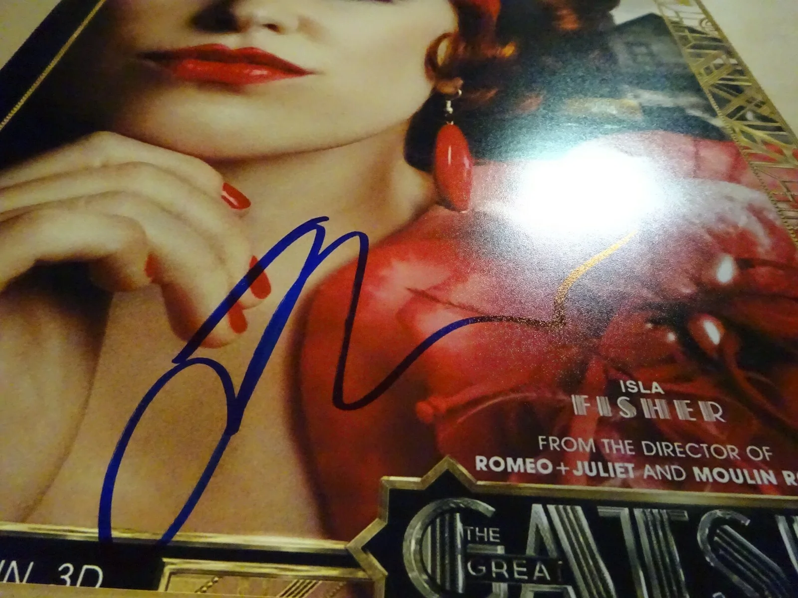 Isla Fisher — Signed ISLA FISHER Autographed The Great Gatsby 11X14 Photo BECKETT BAS COA, изображение 4