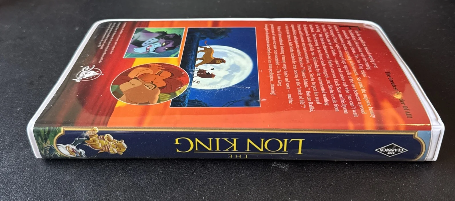 Disney The Lion King VHS case Notebook journal, image 4