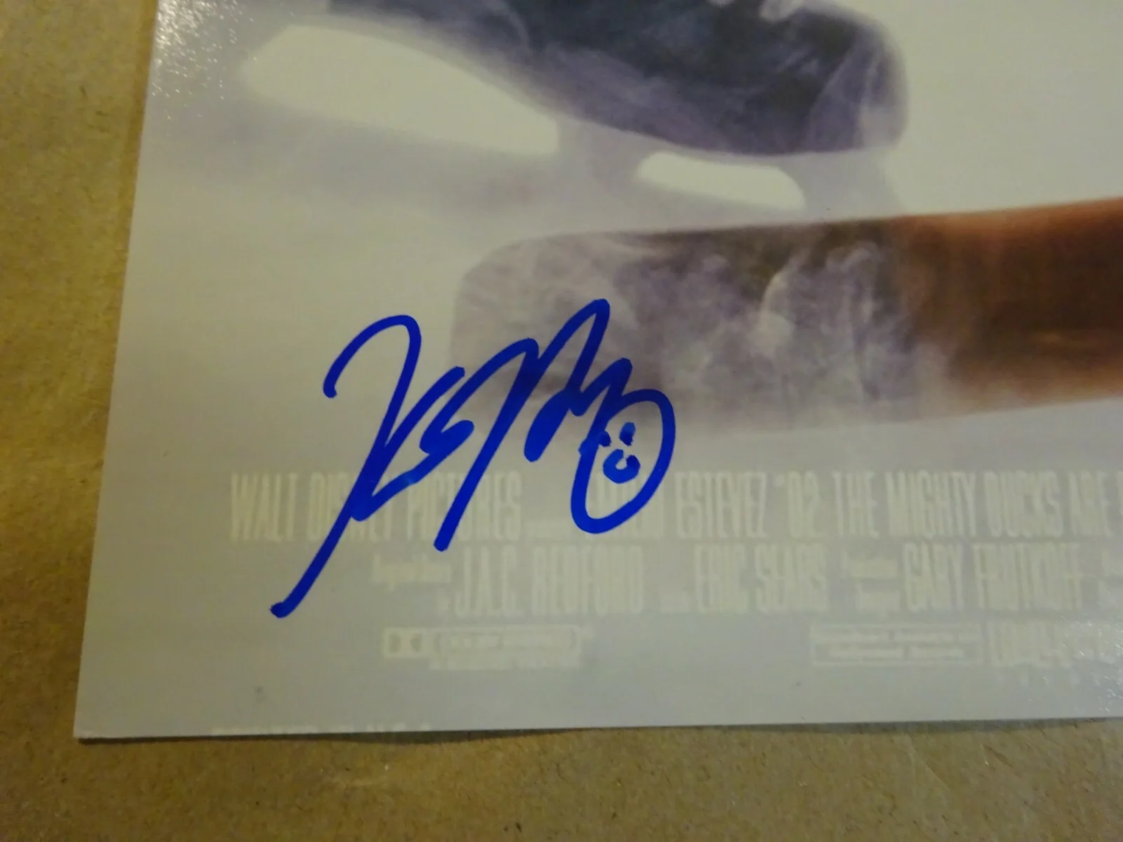 Kenan Thompson — Signed KENAN THOMPSON MICHAEL TUCKER D2 MIGHTY DUCKS 12x18 Photo BECKETT BAS COA, изображение 4
