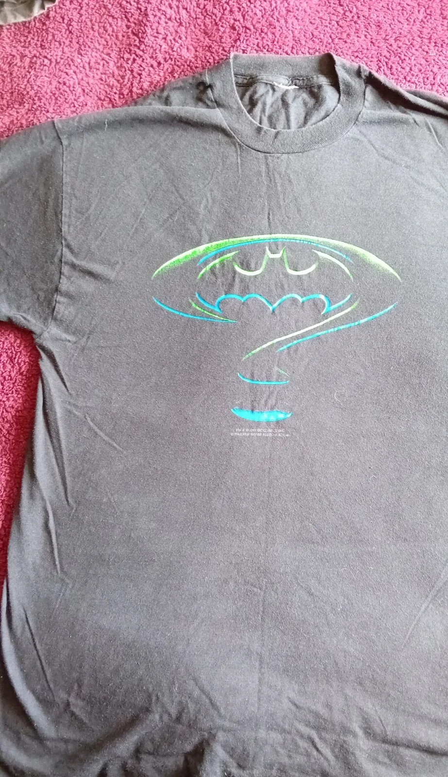 Batman Forever Promo Shirt 1995 Original, image 2