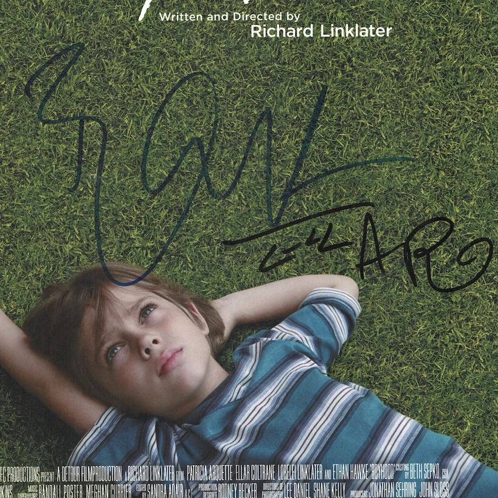 Ethan Hawke — Boyhood Ethan Hawke Cast Autographed Signed 11x14 Photo AMCo COA 7675, image 2