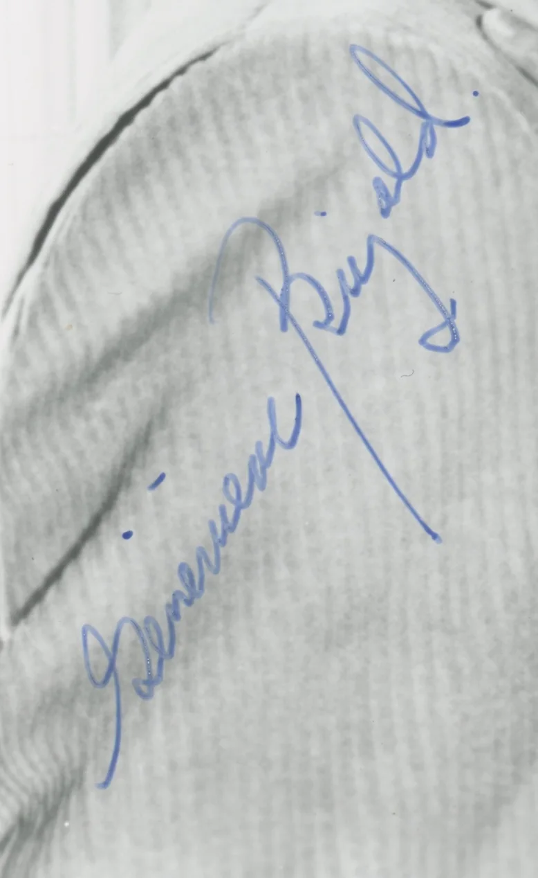Charlton Heston & Genevieve Bujold Autographed Signed 8x10 Photo PSA COA 27103, изображение 3