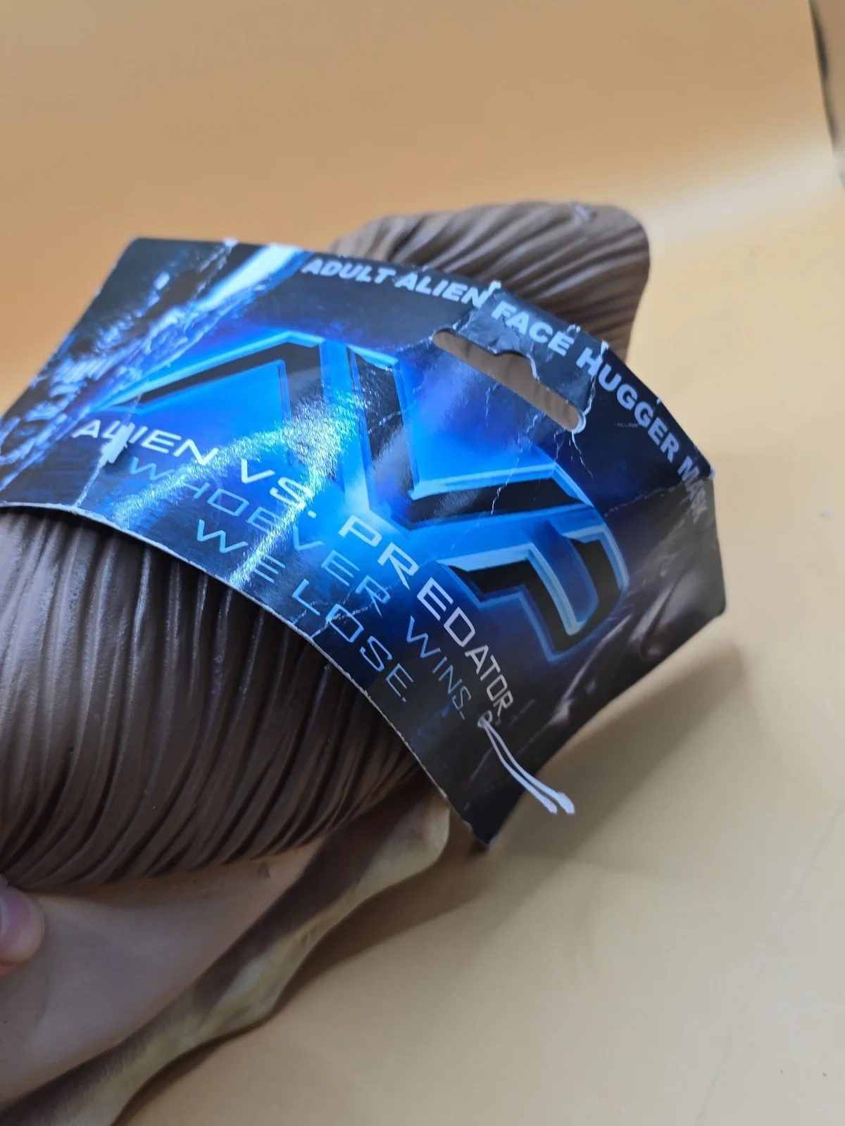 alien vs predator 2004 Face Hugger Full Head Mask On Card, image 5