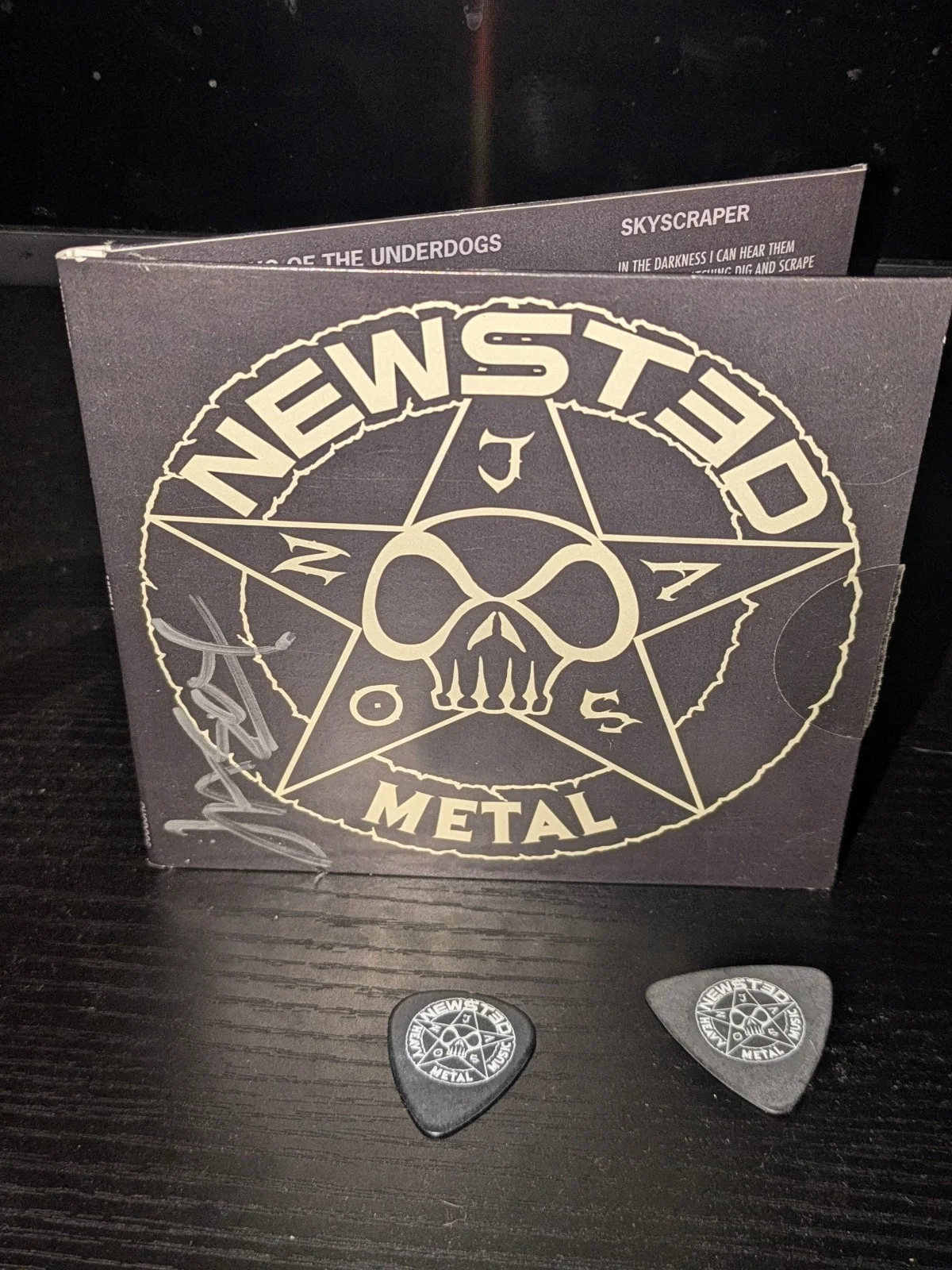 Newsted - Metal CD 2013 Chophouse Limited Edition SIGNED EP with Picks., изображение 2