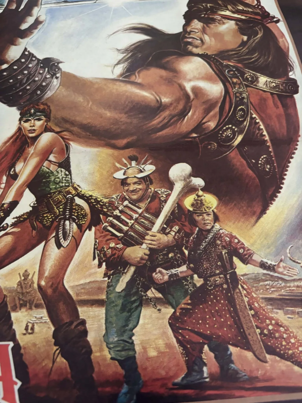 Red Sonja Original French Poster 1985, image 2