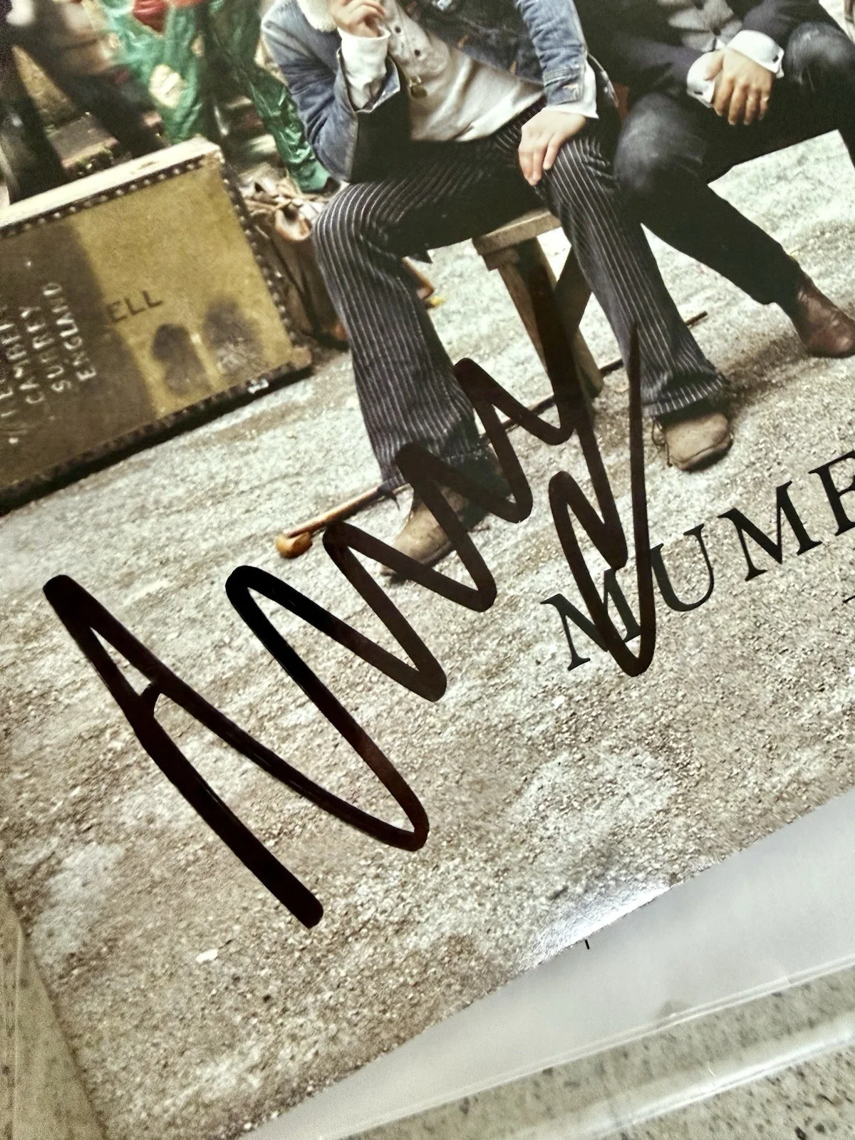 Mumford & Sons Babel Signed Vinyl Record Beckett Authenticated, image 5