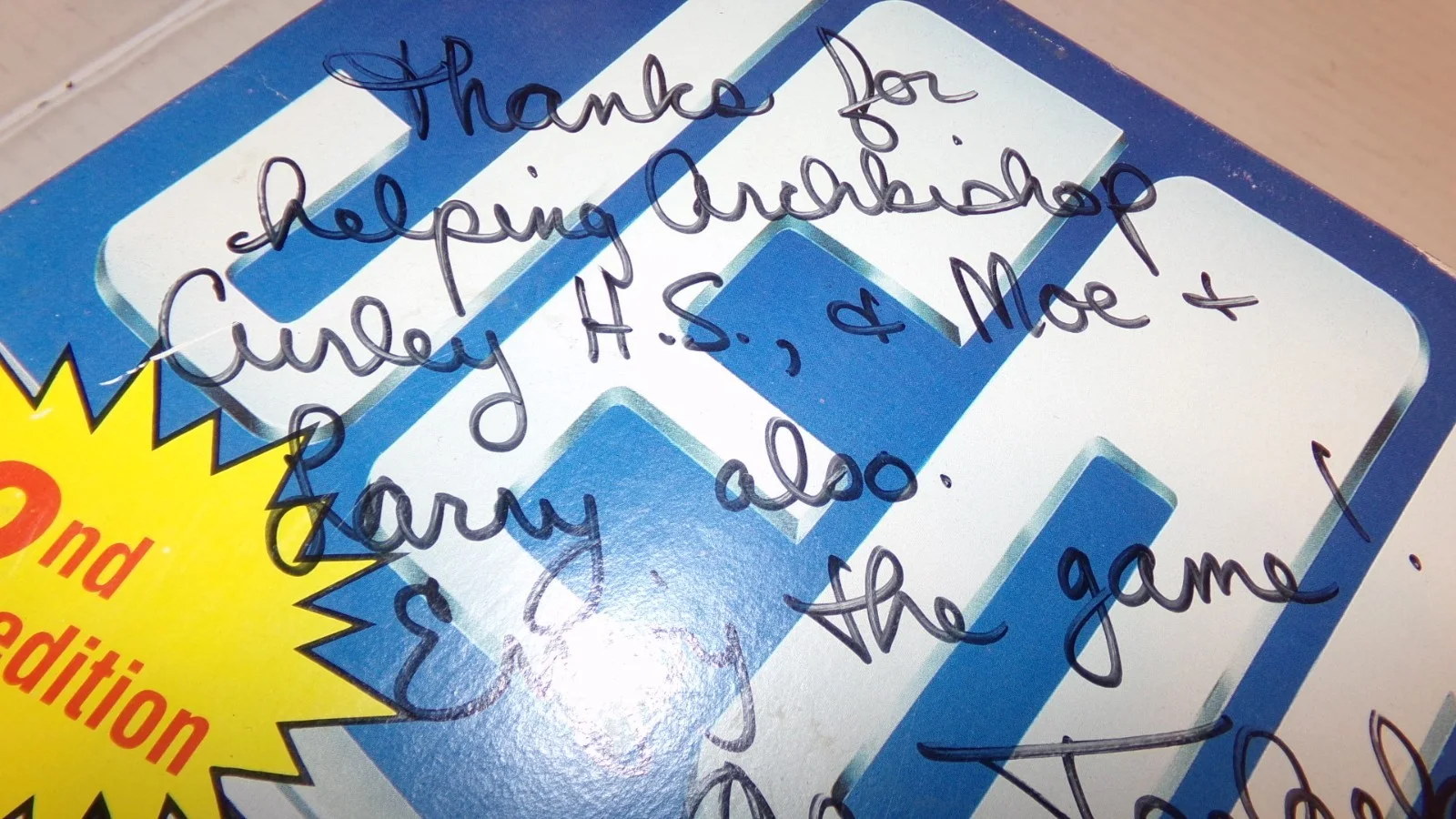 Alex Trebek — Alex Trebek Autographed Signed Jeopardy Board Game 2nd Ed 1988 TV Host, изображение 4