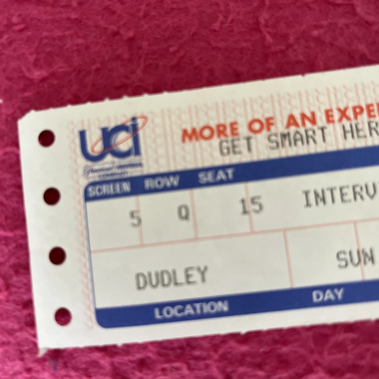 VINTAGE MOVIE STUB INTERVIEW WITH THE VAMPIRE PITT/CRUISE UCI, image 2