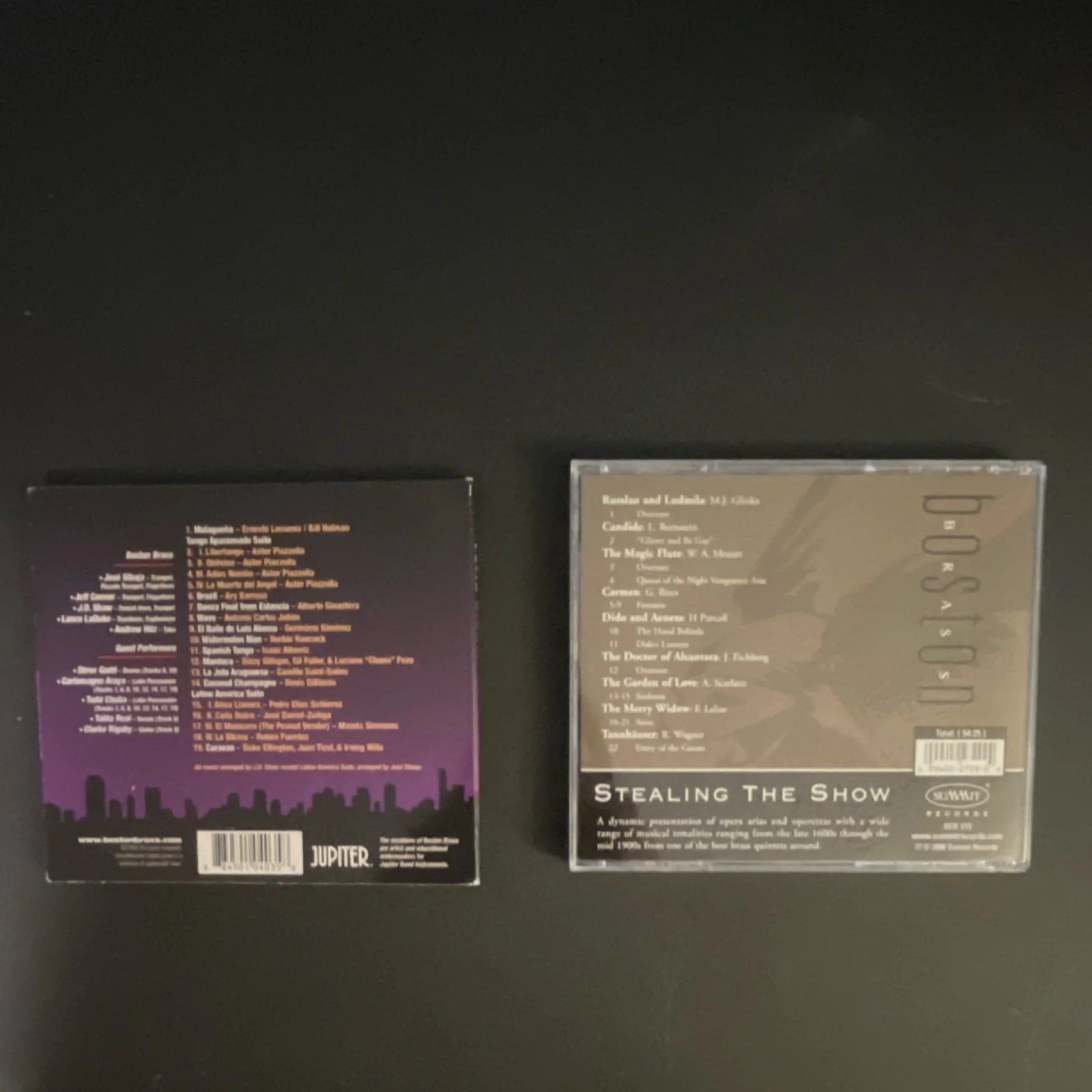 Boston Brass Signed Latin Nights & Stealing the Show Original CDs with Booklets, изображение 2