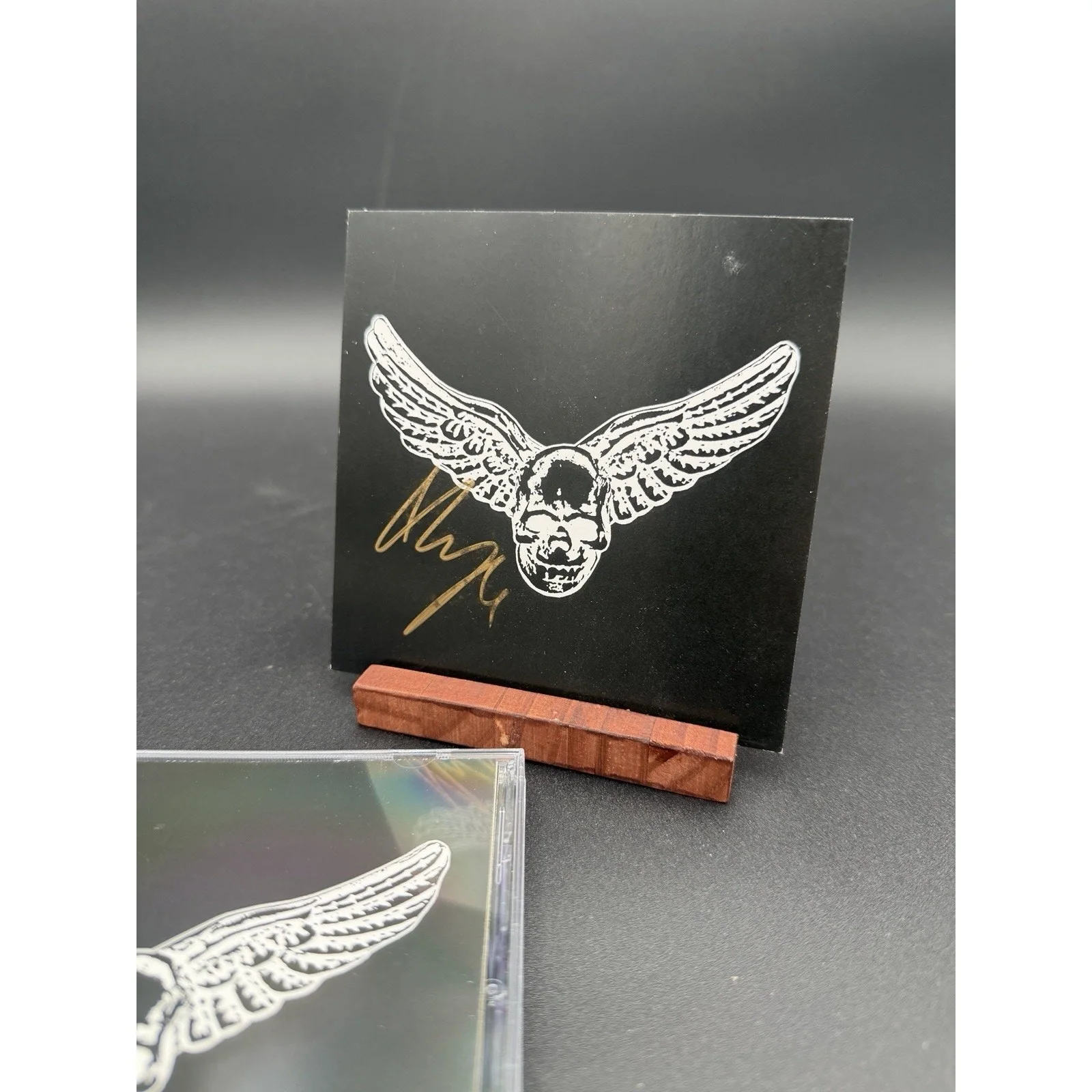 YUNGBLUD Autographed Signed CD Insert WIth Aerosmith “One More Time”, image 2