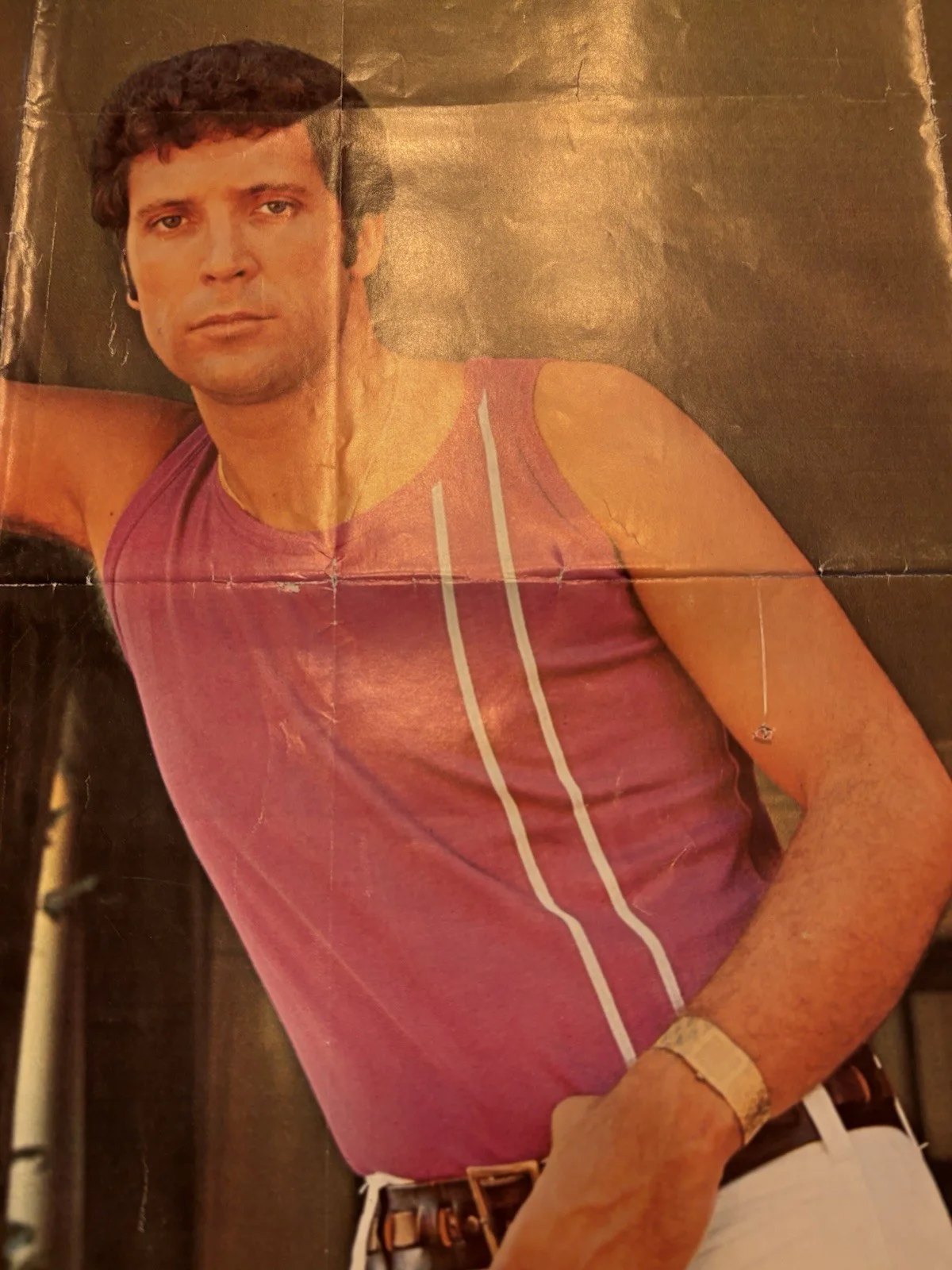 30 X 20 Poster Of Tom Jones From 1970 Signed, изображение 2