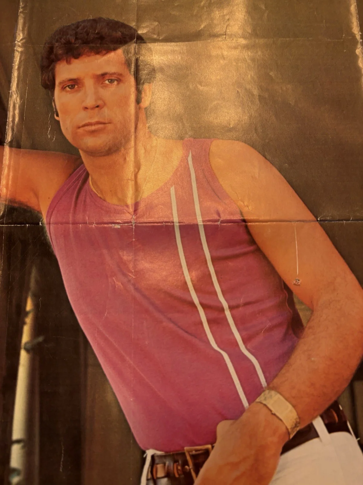 30 X 20 Poster Of Tom Jones From 1970 Signed, изображение 3