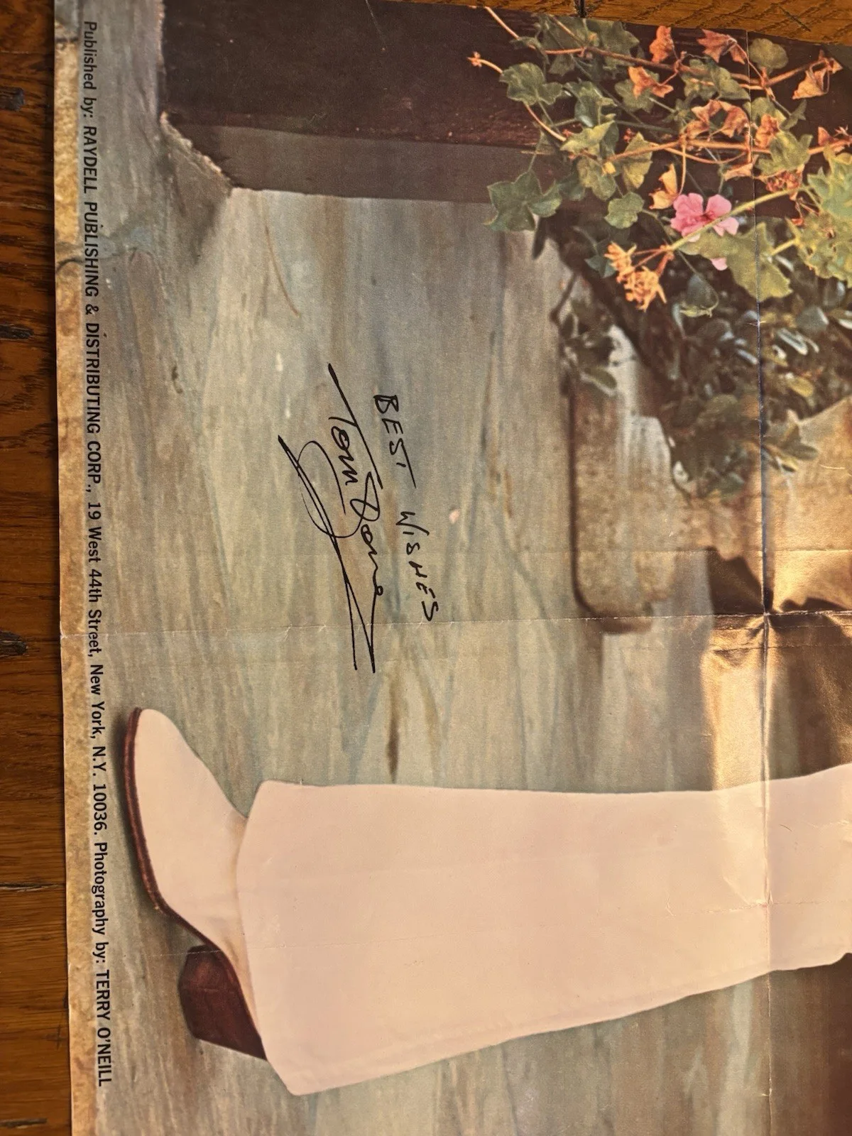 30 X 20 Poster Of Tom Jones From 1970 Signed, изображение 5