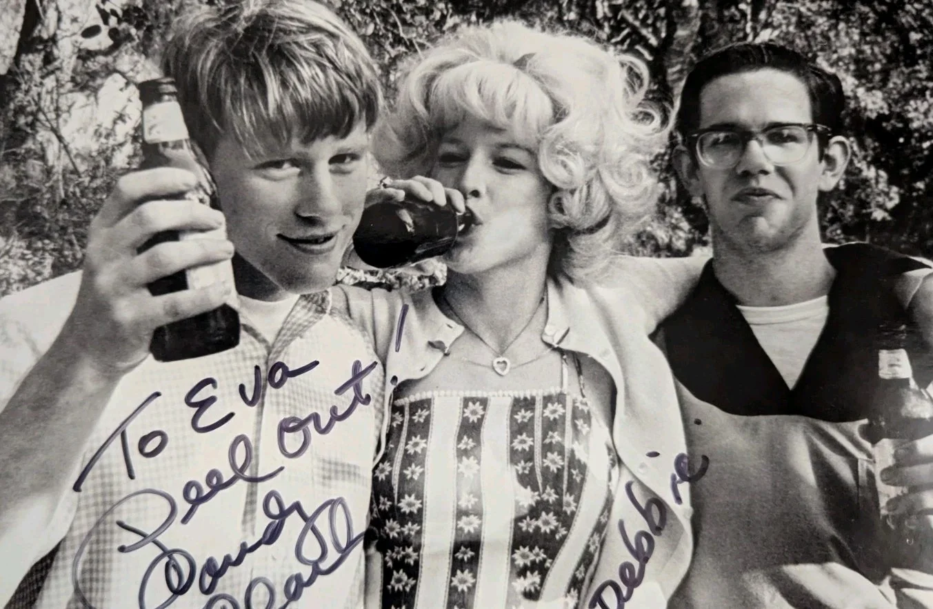 Candy Clark — American Graffiti Ron Howard Candy Clark Charles Smith * Signed * 8x10 B&W Photo, изображение 2