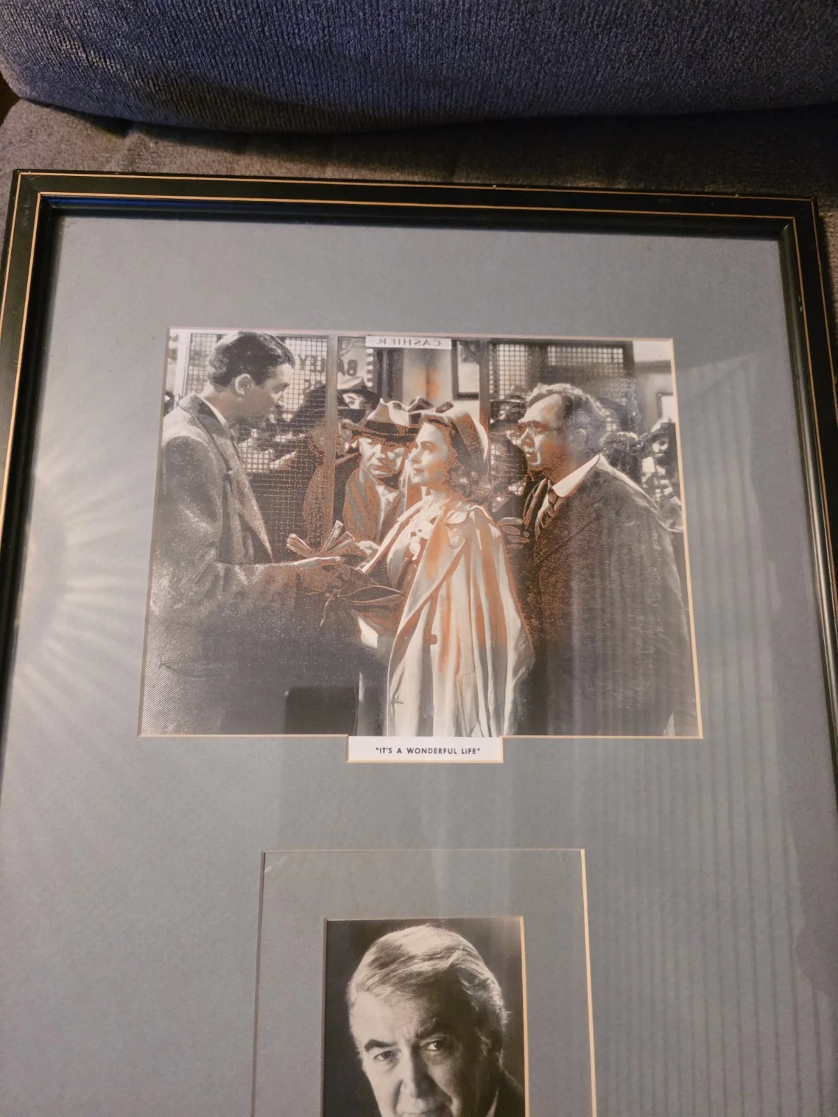 James Stewart Its A Wonderful Life Signed Framed Photo, изображение 2