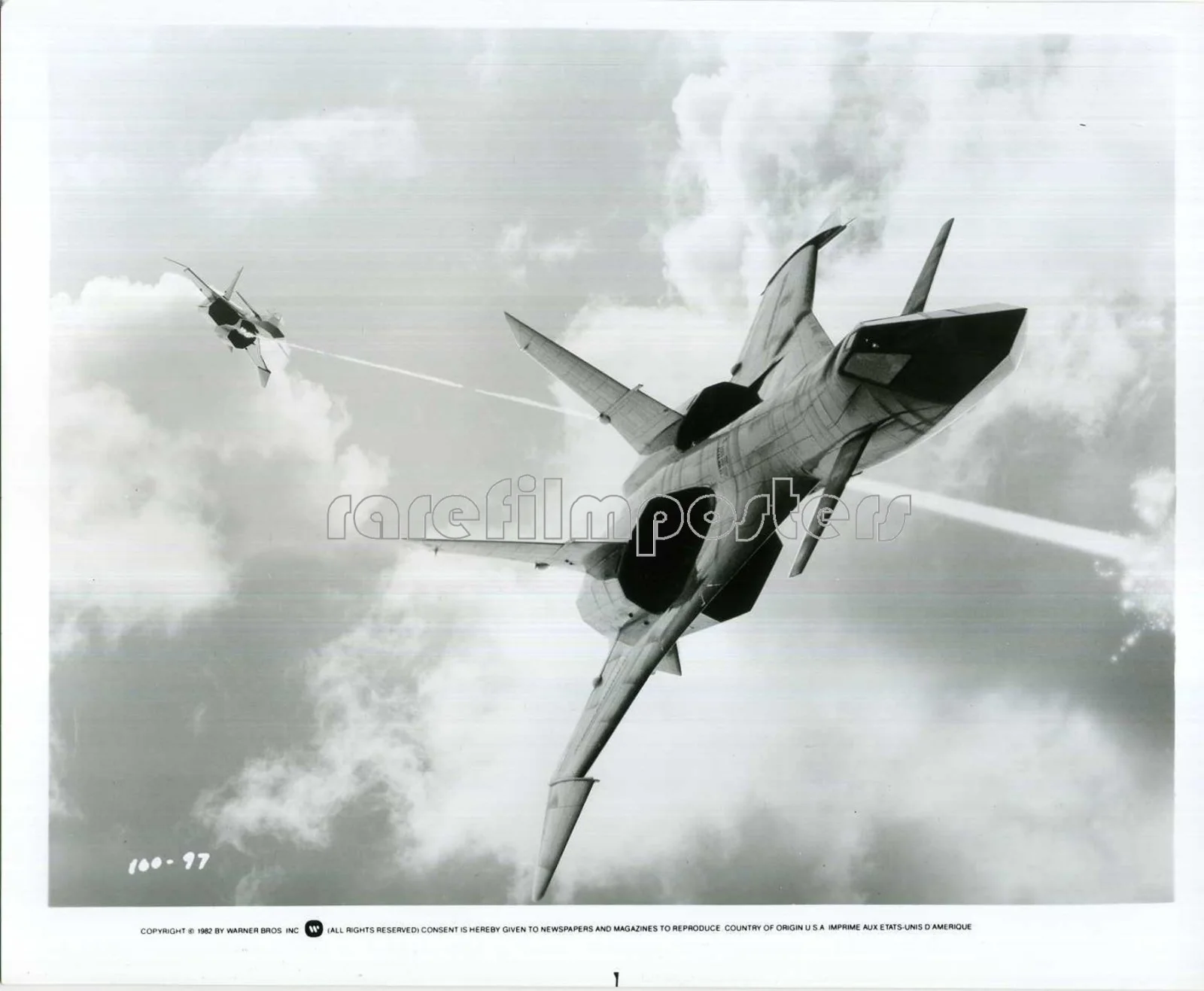 FIREFOX 1981 Clint Eastwood Soviet Fighter Aircraft 6 10x8 STILLS, изображение 4