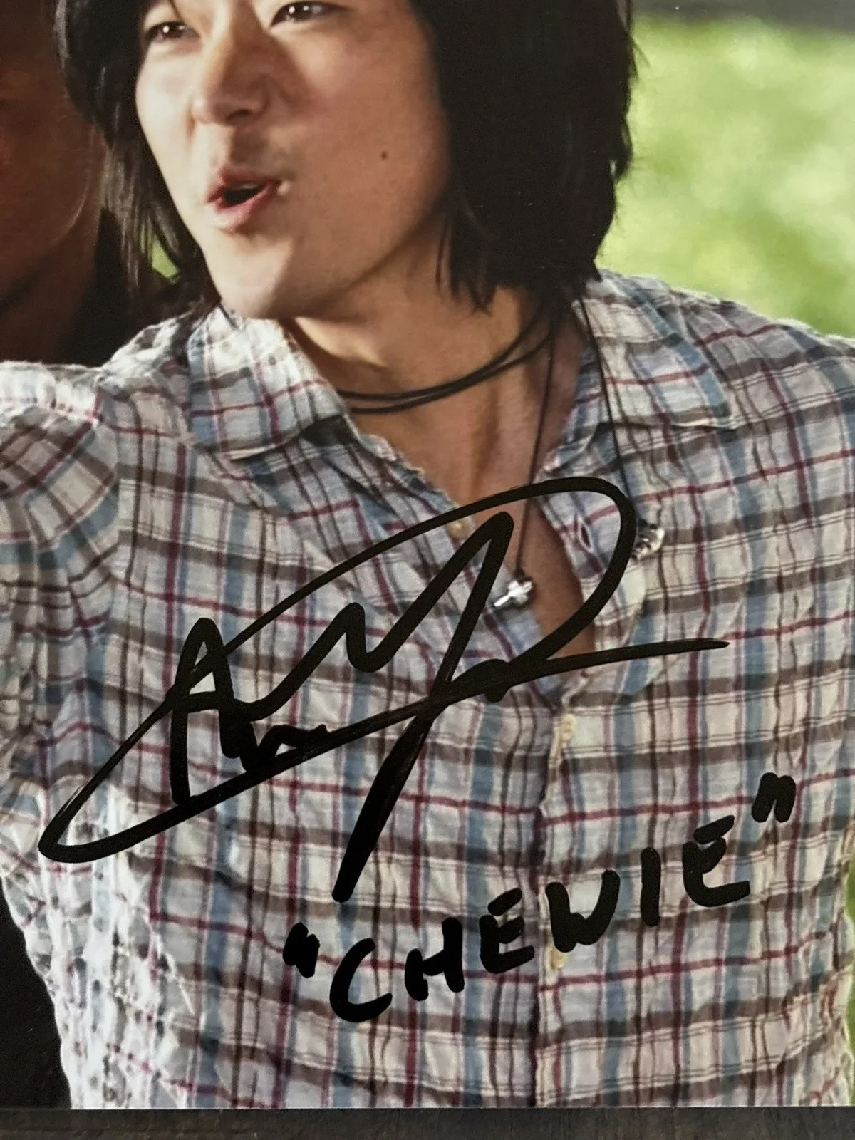 Aaron Yoo Arlen Escarpeta signed Friday The 13thx 8x10 Photo, изображение 4