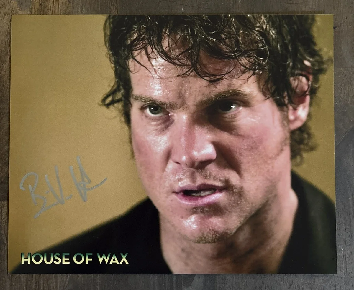Brian Van Holt — Brian Van Holt signed House Of Wax 8x10 Photo Vincent