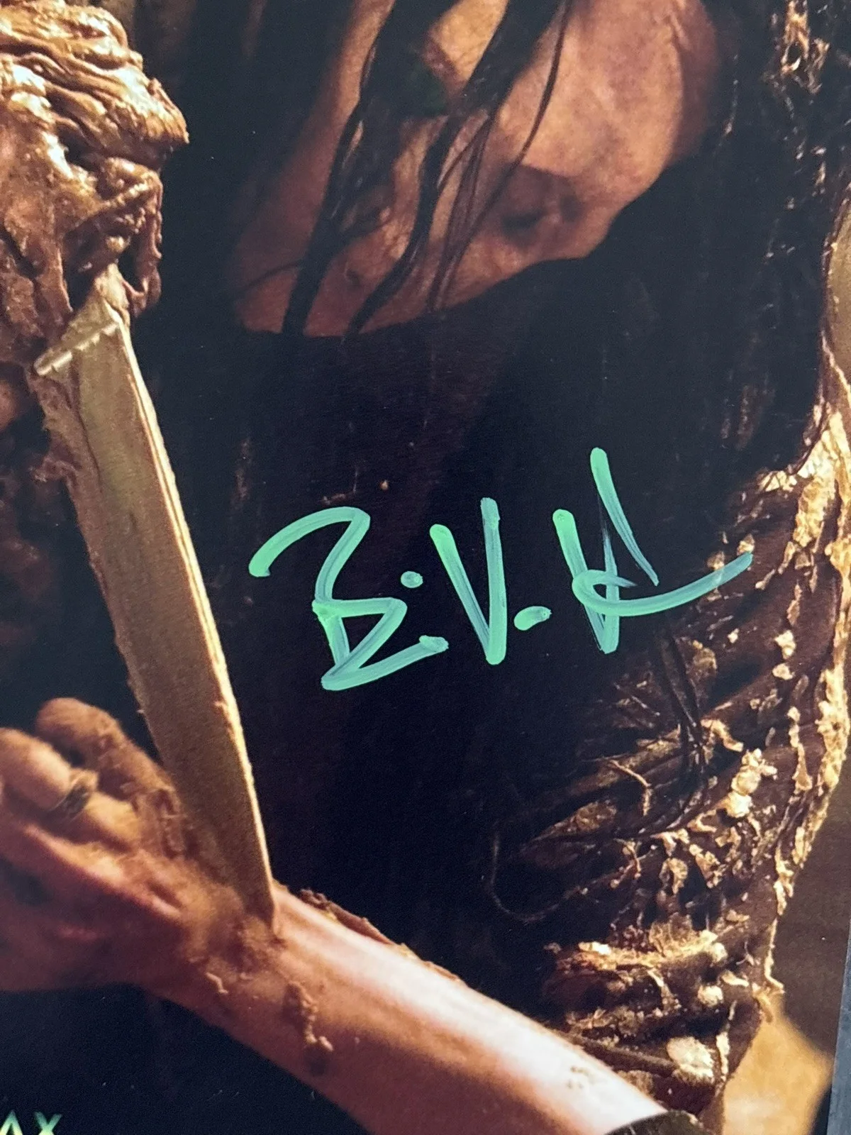 Brian Van Holt — Brian Van Holt signed House Of Wax 8x10 Photo Vincent, изображение 3