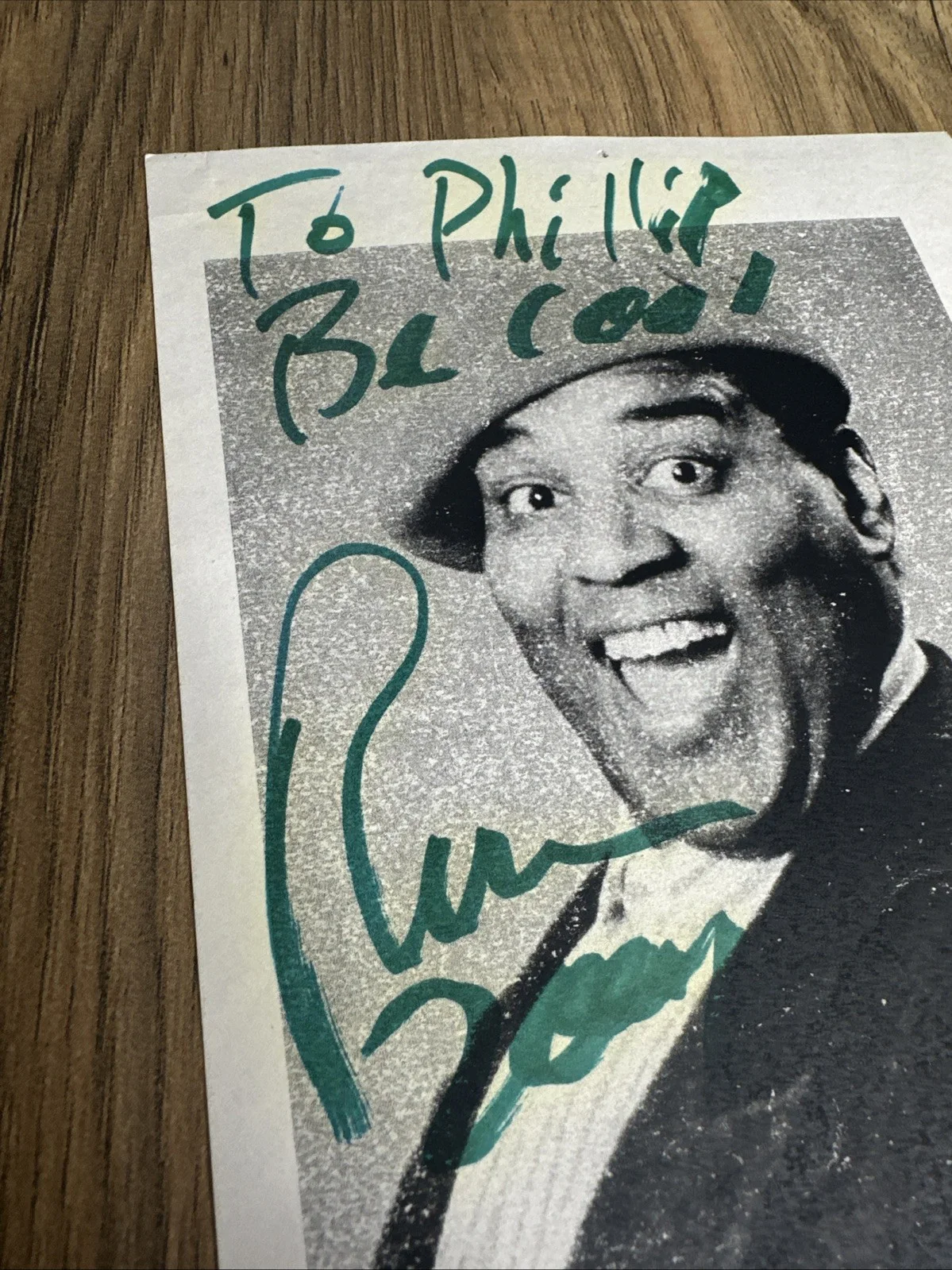 Fred Berry — Fred "Rerun" Berry Autographed Photo Print Vintage, image 3