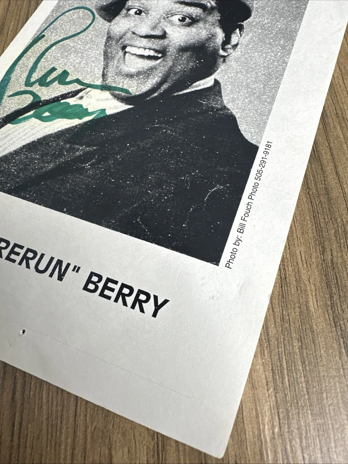 Fred Berry — Fred "Rerun" Berry Autographed Photo Print Vintage, image 5