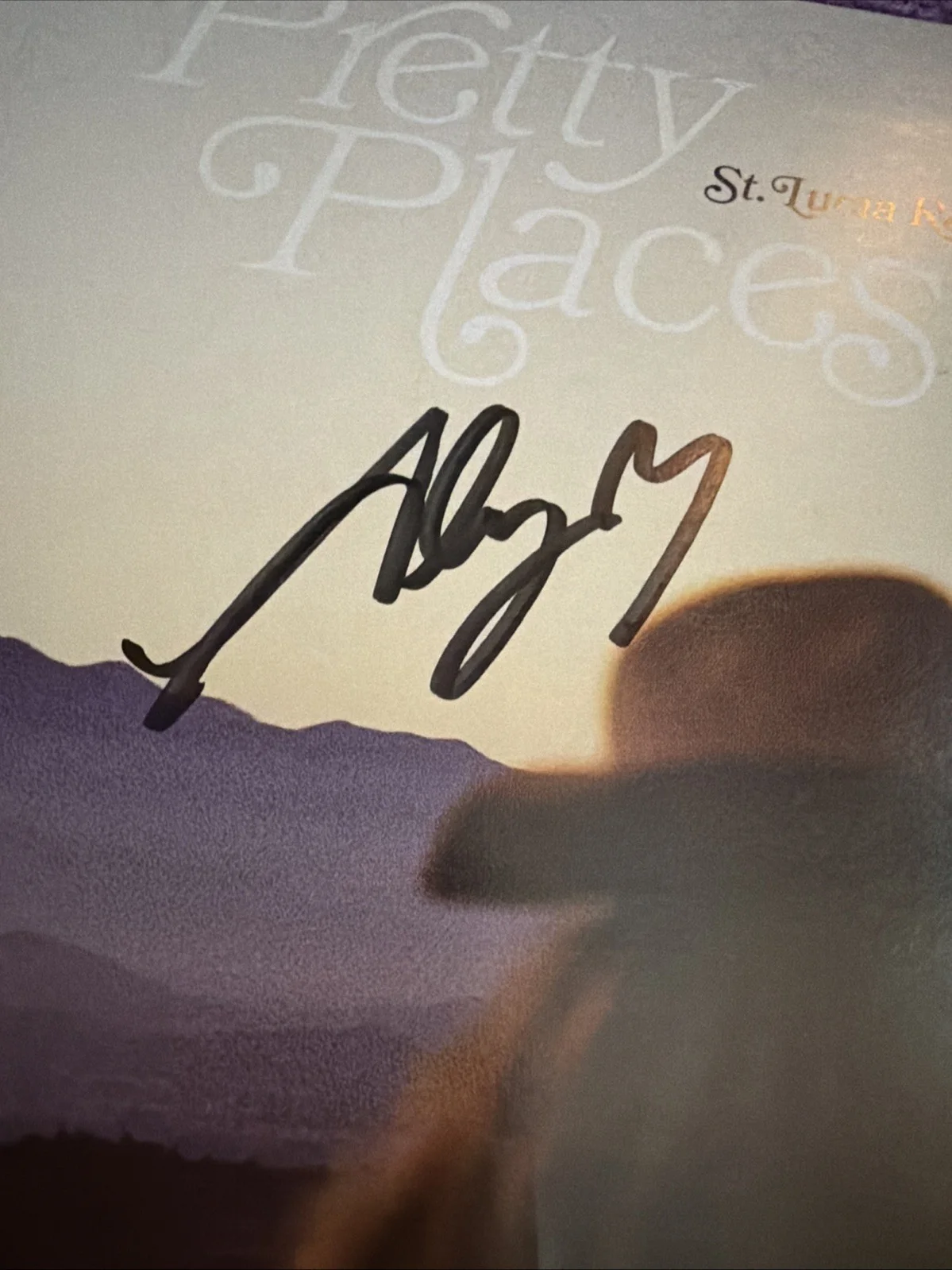 AUTOGRAPHED Pretty Places St. Lucia Remix (7” Vinyl) - SIGNED by Aly & AJ, image 2