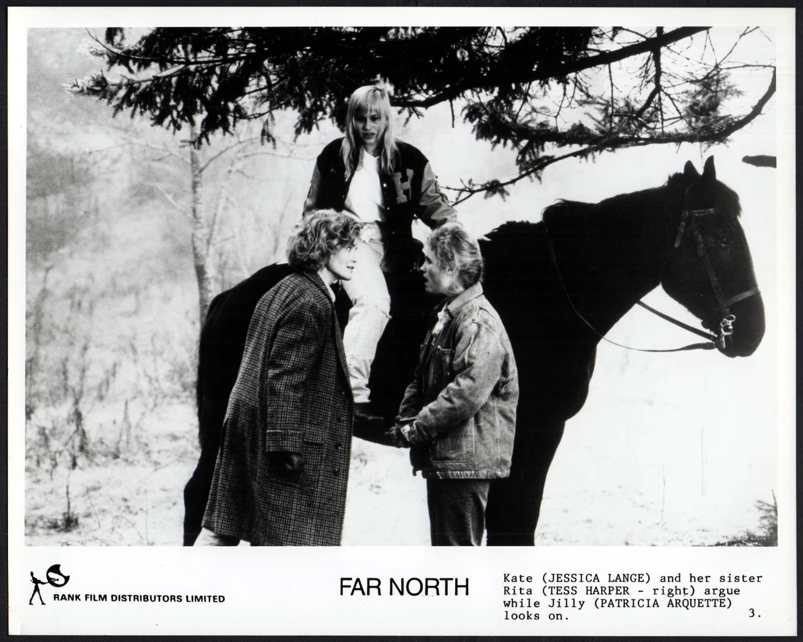 FAR NORTH 1988 Jessica Lange, Tess Harper, Patricia Arquette 5 10x8 STILLS, изображение 3
