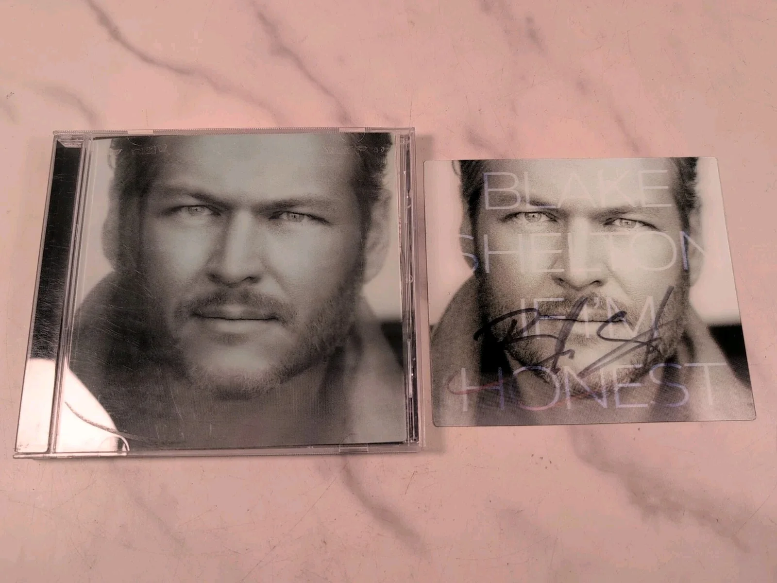 Blake Shelton Signed Autographed Hologram Card CD Cover If I'm Honest, изображение 4