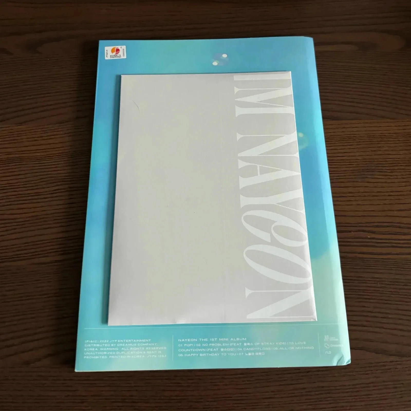 *SIGNED POSTCARD* Twice - I'm Nayeon "POP" Version, The 1st Mini Album 04, image 5
