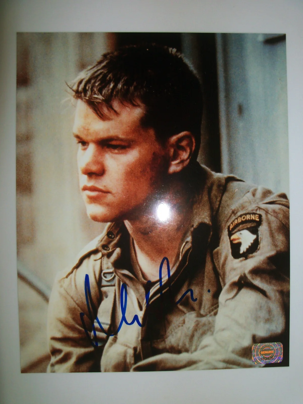 Matt Damon — MATT DAMON Signed Autographed 8X10 Photo W/ Hologram/Serial #, изображение 2
