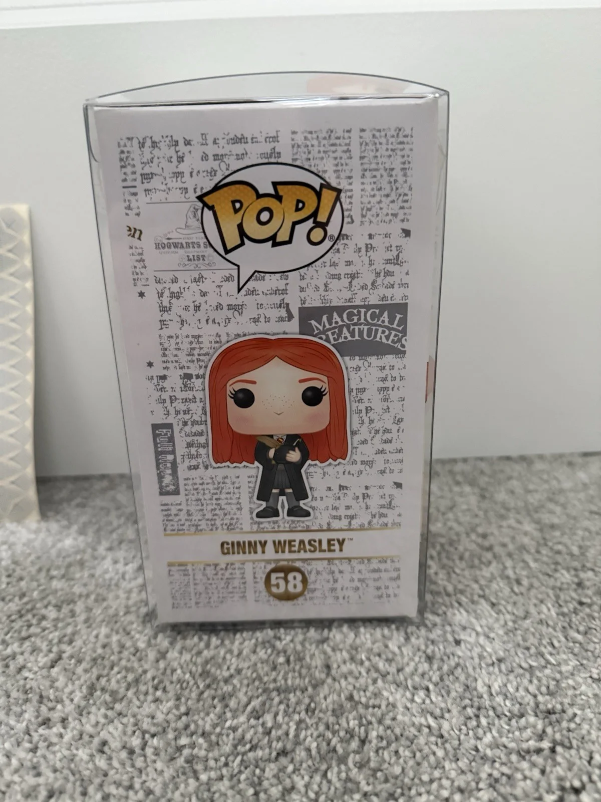 Bonnie Wright — Bonnie Wright Signed Ginny Weasley Funko Pop! 58 With COA, image 4